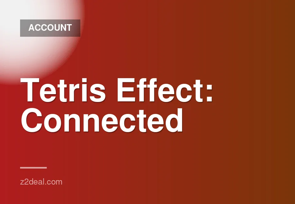 Tetris Effect: Connected Full PSN Account for PS4 and PS5