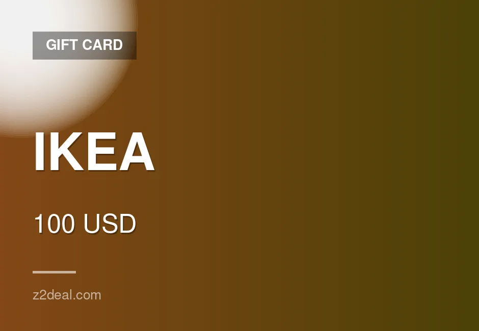 Reliable IKEA Gift Card - 100 USD - Ready to Redeem