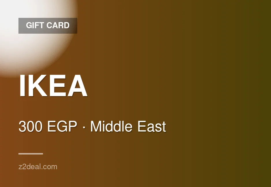 Trusted IKEA Gift Card | 300 EGP | Egypt | Careful Handling