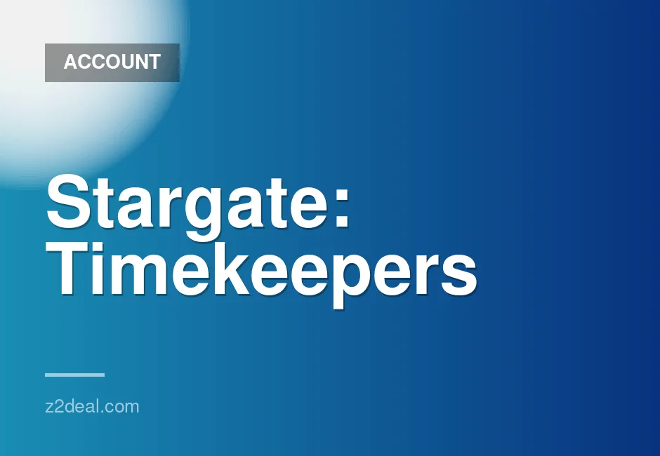 New Steam Account for Stargate: Timekeepers - 0 Hours Played, Fast Delivery, Data Changeable