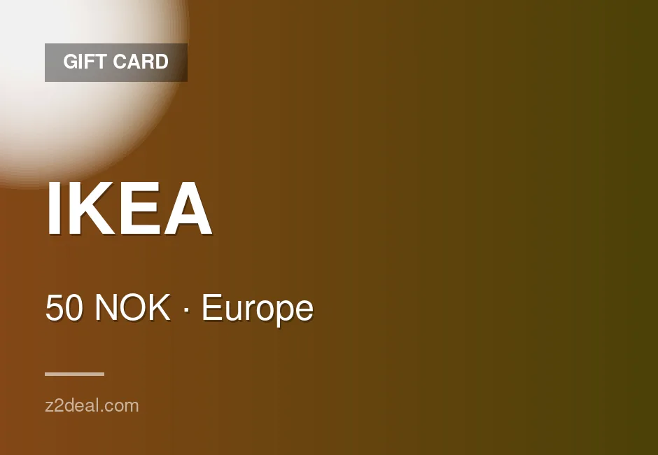 Reliable IKEA Gift Card - 50 NOK - Norway - Quick Turnaround