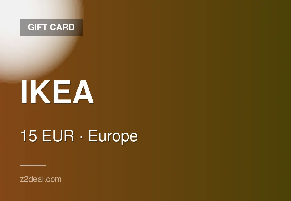 Digital IKEA Gift Card | 15 EUR | Germany | Reliable Service