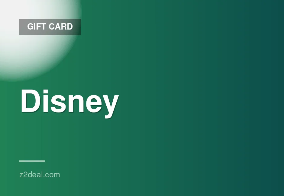 Reliable Disney Gift Card - Quick Turnaround