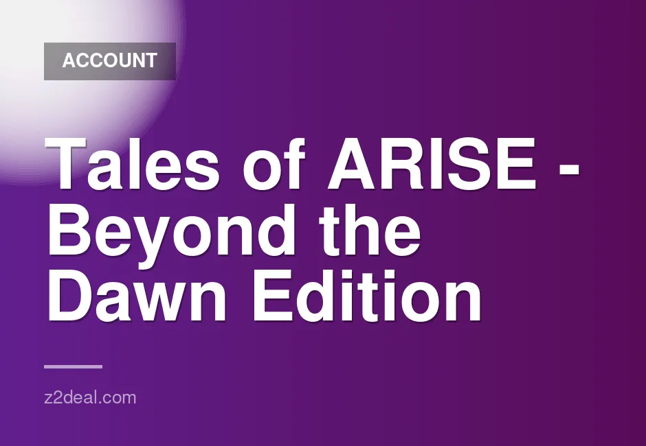 Tales of Arise Beyond the Dawn Edition digital game for Nintendo Switch