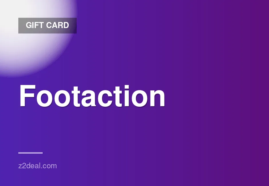 Buy Footaction Gift Card | Discounted | Trusted Seller