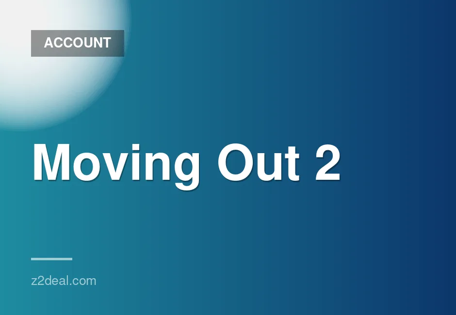 New Steam Account for Moving Out 2 with 0 Playtime and Data Change Option - Quick Delivery