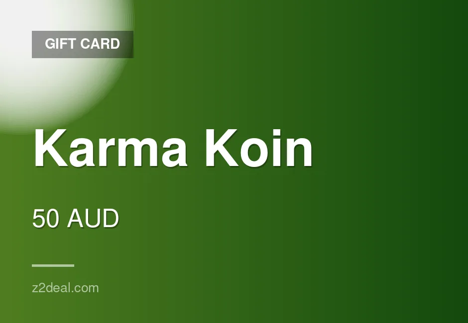 Karma Koin Gift Card - 50 AUD - Australia - Same-Day Delivery