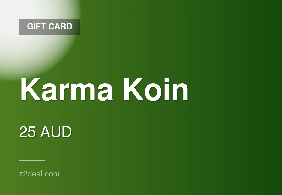Quick Karma Koin Gift Card - 25 AUD - Australia - Buyer Protected