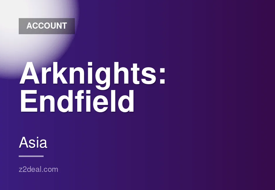 Asia Account with 35-40K Oroberyl and Multiple HH Permits for Arknights: Endfield