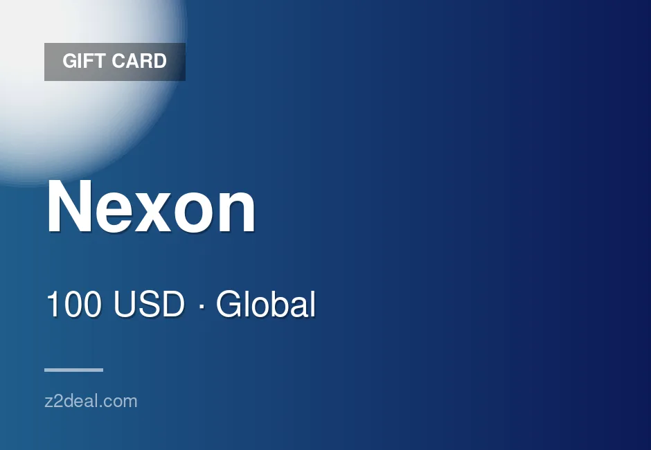 Instant Nexon Gift Card | 100 USD | Global | Works Worldwide | Smooth Delivery