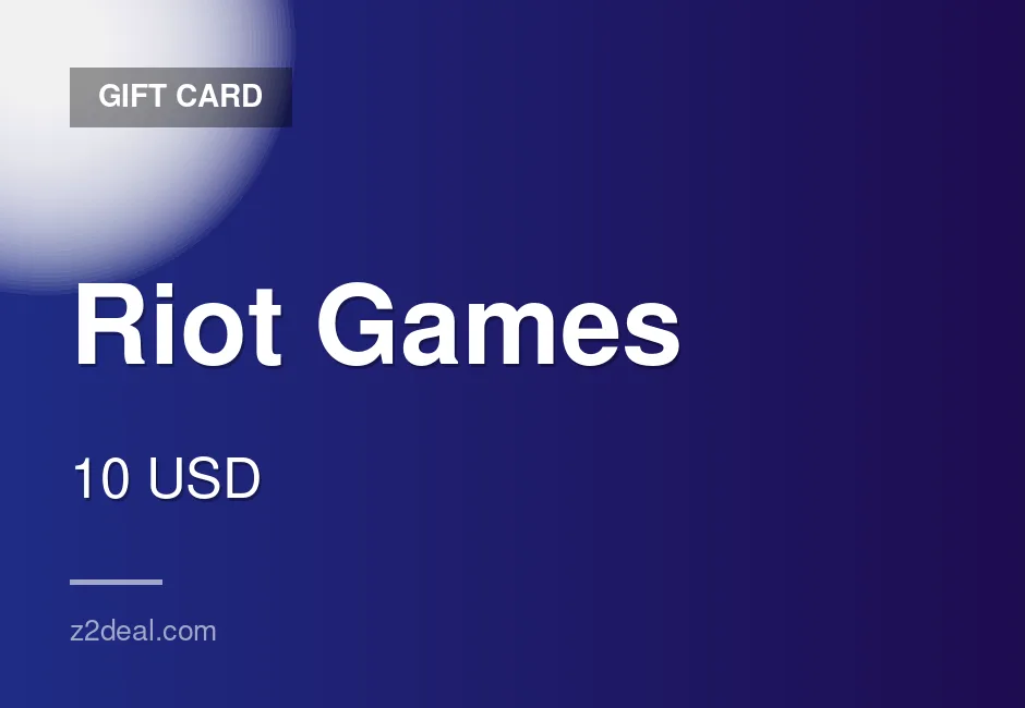 Buy Riot Games Gift Card | 10 USD | Clean Transaction