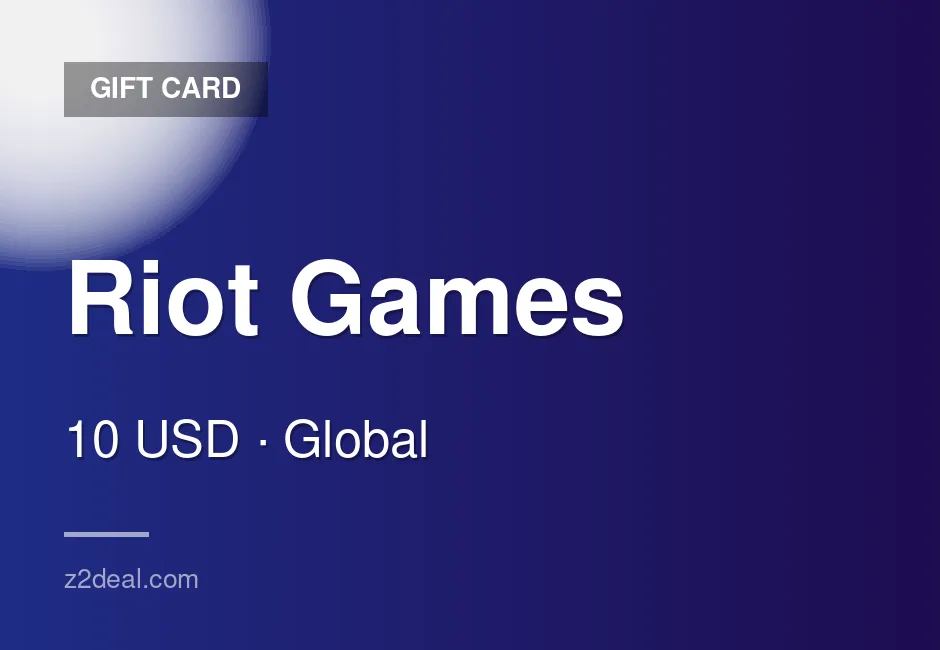 Trusted Riot Games Gift Card | 10 USD | Global | Works Worldwide | Delivered With Care