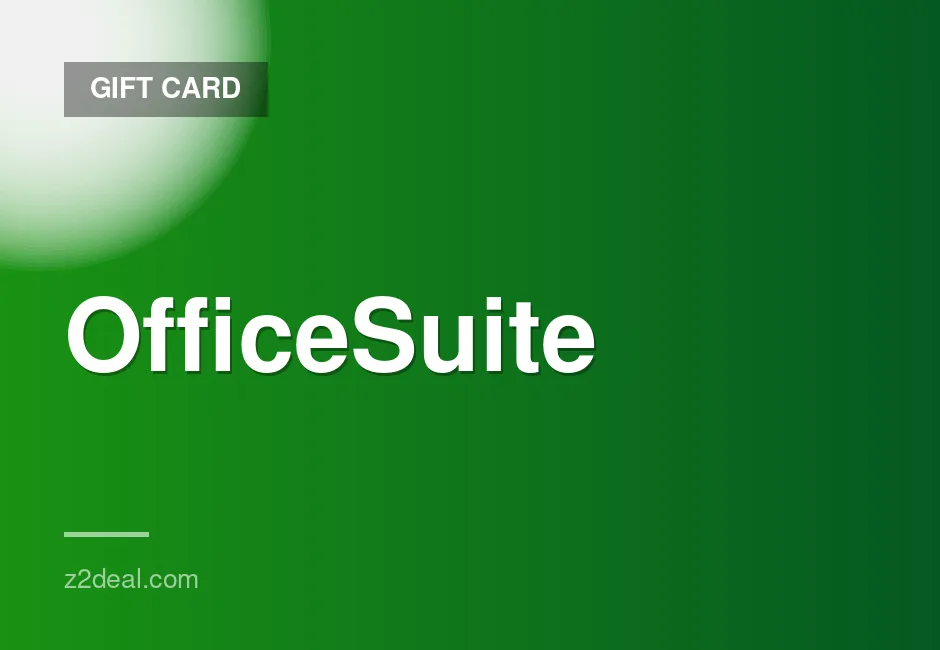 Digital OfficeSuite Gift Card | Mobile Friendly | Mobile | PC Compatible | Reliable Service