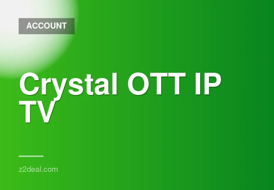 6-Month 4K Crystal IPTV Subscription with Global Channels and Fast Delivery