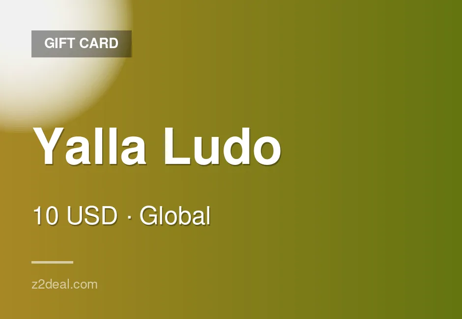 Buy Yalla Ludo Gift Card | 10 USD | Works Worldwide | In-Game Currency | Global | Trusted Seller