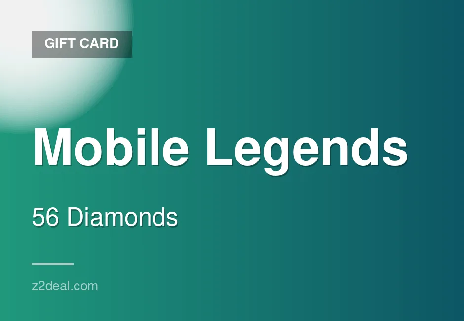 Quick Mobile Legends Gift Card - 56 Diamonds - Mobile Friendly - Australia - Mobile - In-Game Currency - Buyer Protected