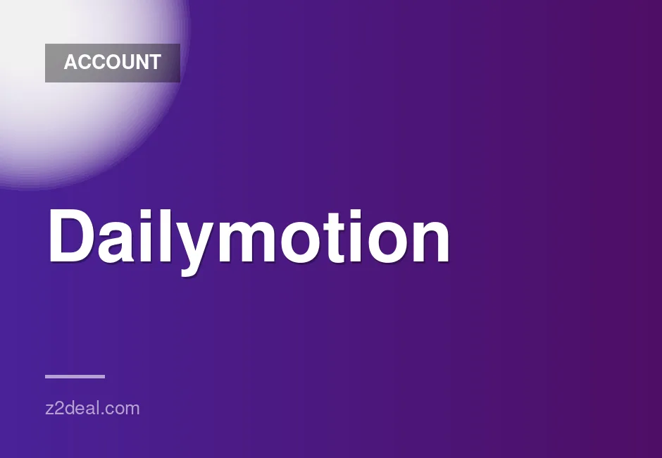 Dailymotion account registration for UK users