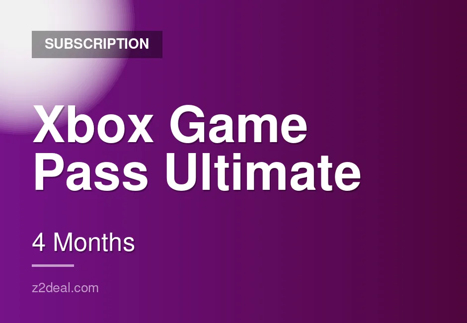 Reliable Xbox Game Pass Ultimate Subscription - 4 Months - Nigeria - Full Premium Access - Stackable - No Waiting Around