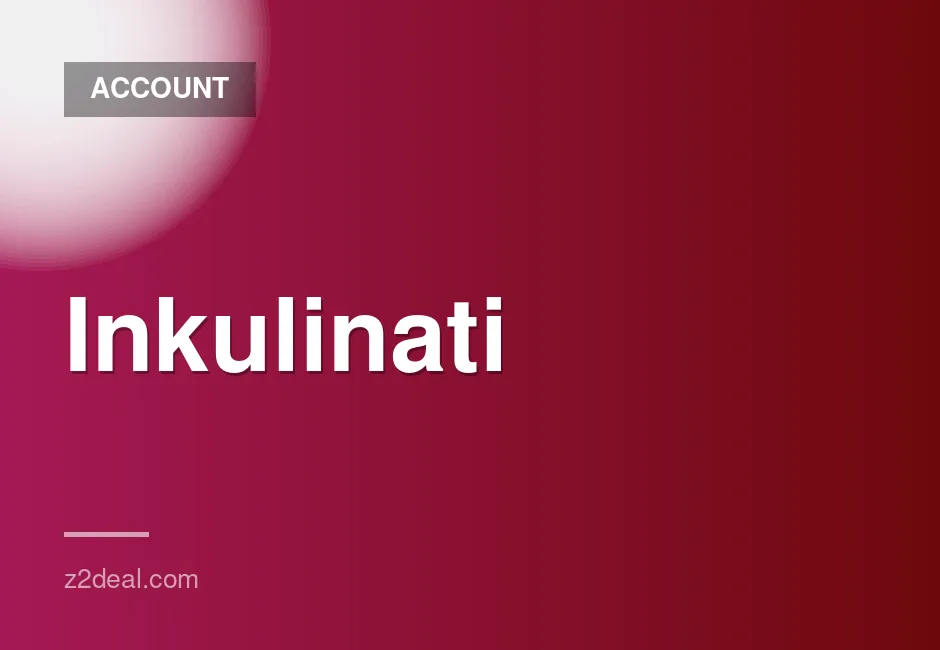 New Steam Account for Inkulinati with 0 Hours Played - Quick Data Change and Fast Delivery