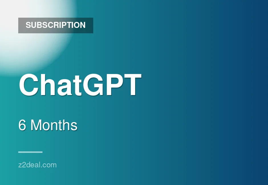 Premium ChatGPT Subscription | 6 Months | New Users Only | Argentina | Clean Transaction