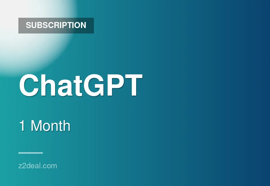 Genuine ChatGPT Subscription - 1 Month - Malaysia - New Users Only - Secure Ordering