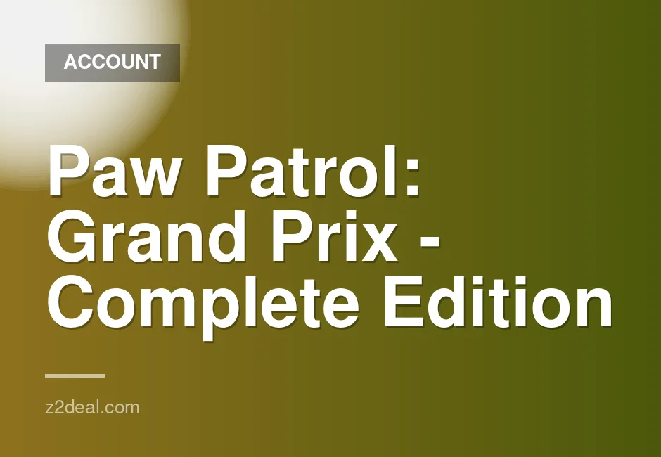 Paw Patrol Grand Prix Complete Edition digital game for Nintendo Switch