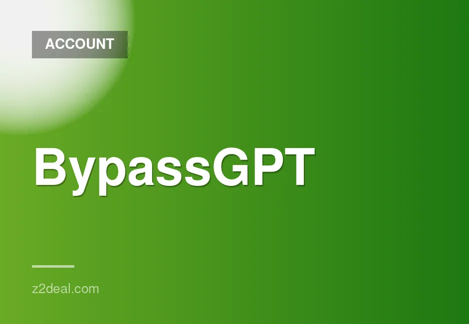 BypassGPT Basic Plan 1 Million - Personal Account for 500 Word Humanization