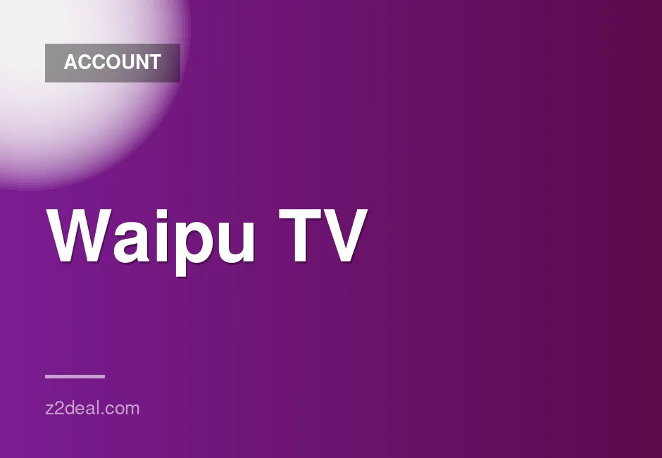 Waipu TV Perfect Plus Subscription - 1 Month Access - Private Account - Quick Delivery