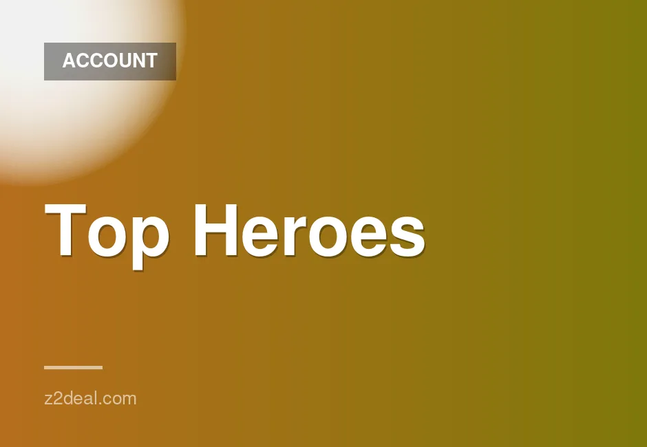 68M Power Account with 13 Mythic Heroes, VIP 7, 5 Castle Skins, and 78K Gems
