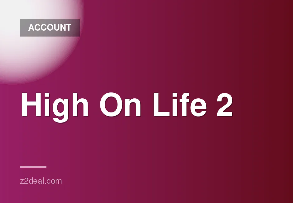 High On Life 2 Game Account with Gift Card