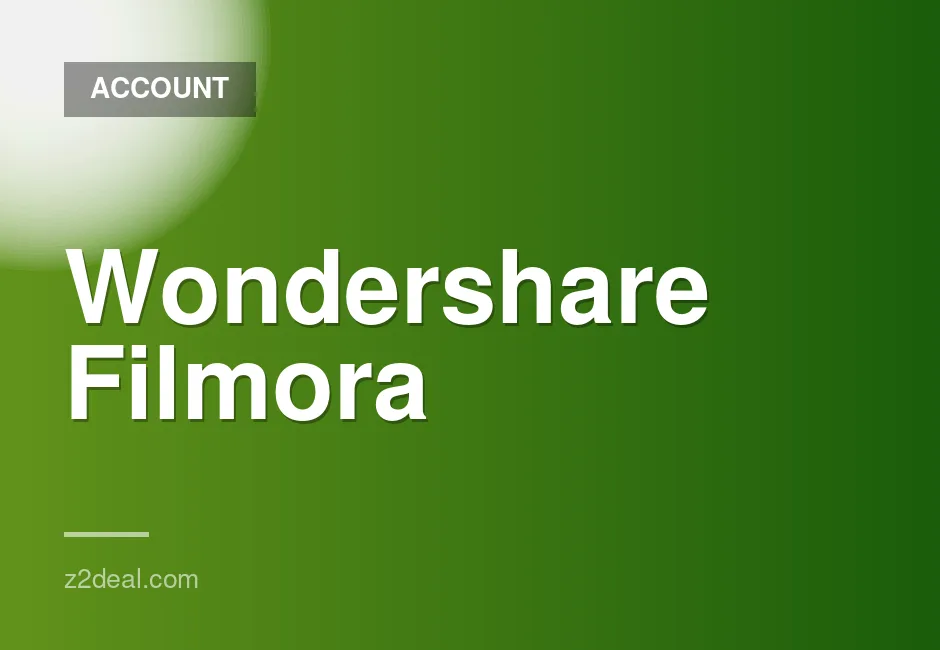 1 Month Access to Wondershare Filmora 15 for Windows