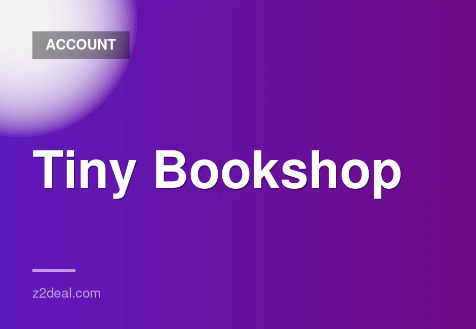 Tiny Bookshop Game Accounts for Sale