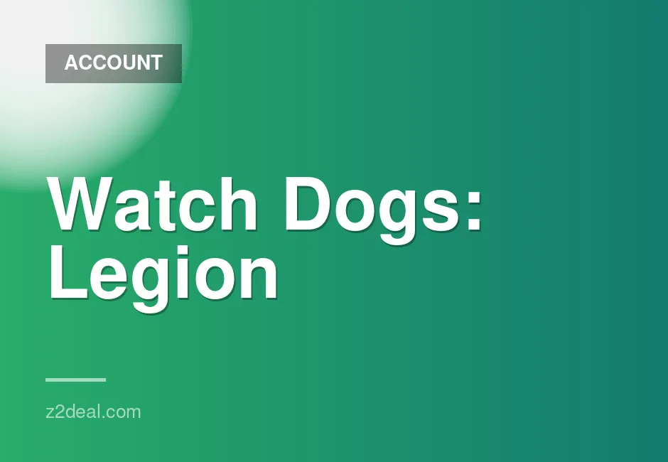Watch Dogs: Legion Steam Account for Global Access