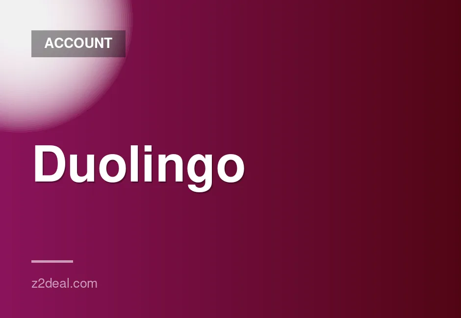 Duolingo MAX Family Plan 12 Months - Primary Owner with 5 Member Invites