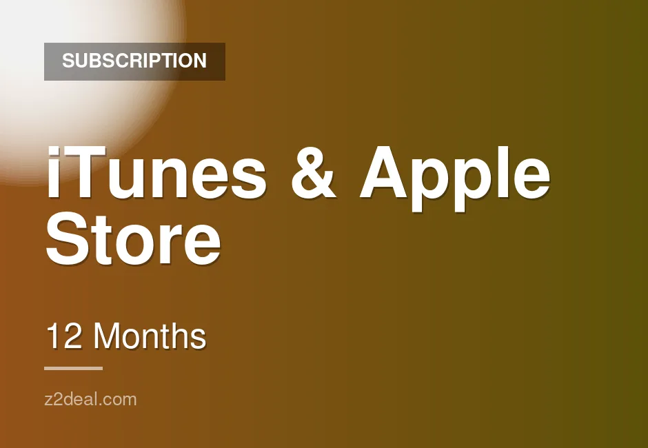 Genuine iTunes & Apple Store Subscription - 12 Months - New Users Only - Philippines - Warranty Included - Account Upgrade - Safe Checkout