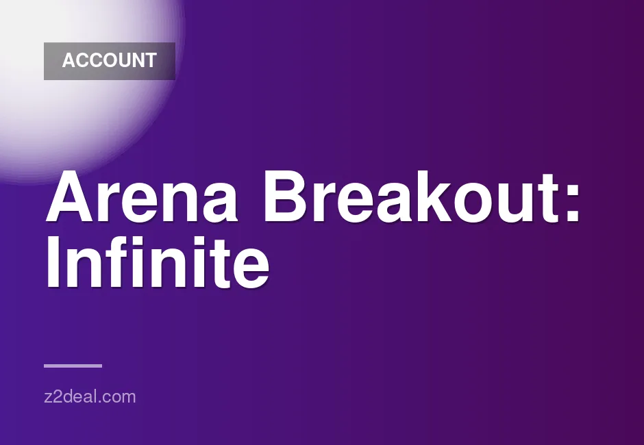 Rent Arena Breakout: Infinite Beta Account Until Testing Ends