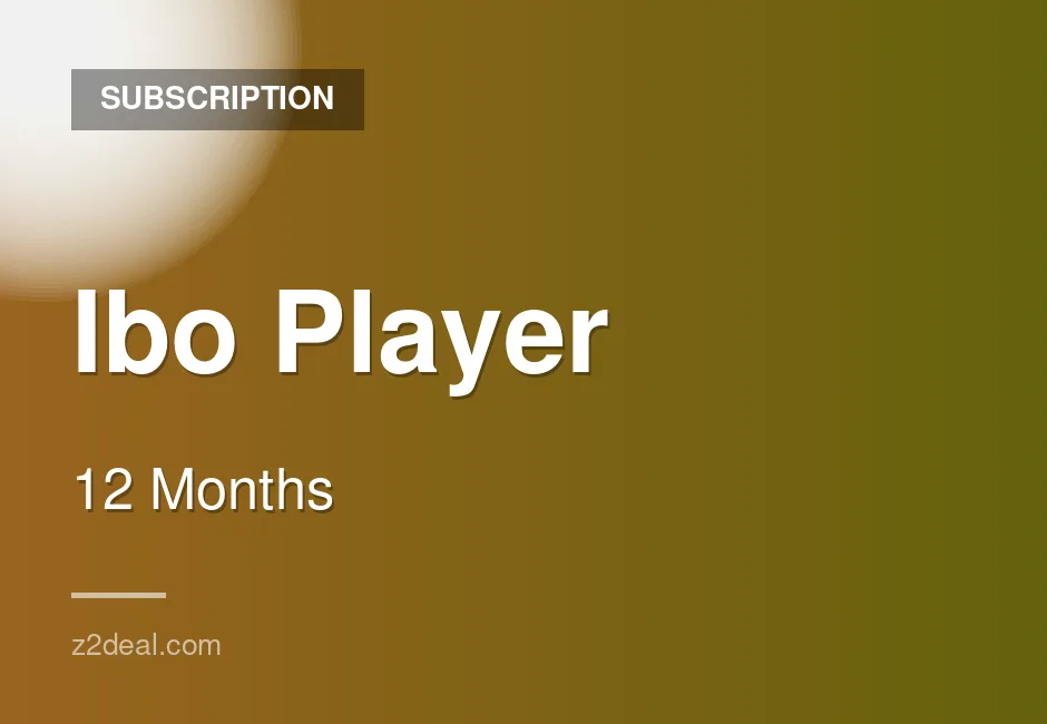 Trusted Ibo Player Subscription | 12 Months | Full Premium Access | Works Worldwide | Mobile Ready | Proven Seller