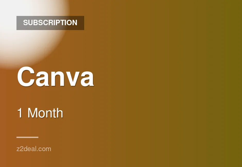 Reliable Canva Subscription - 1 Month - Account Upgrade - Full Premium Access - Ready to Use