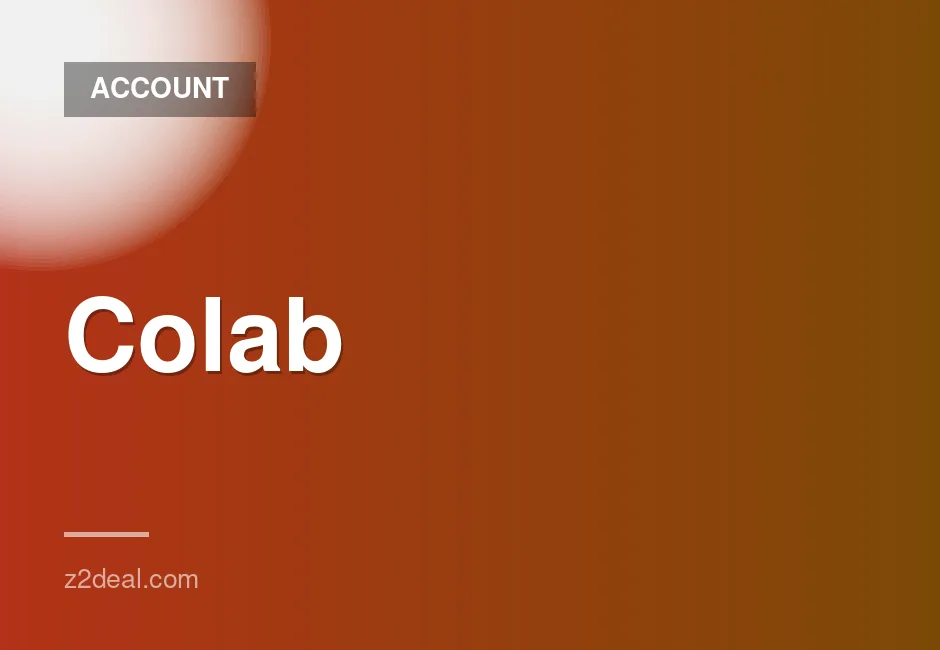 One Year Private Google Colab Pro Account for Global Use