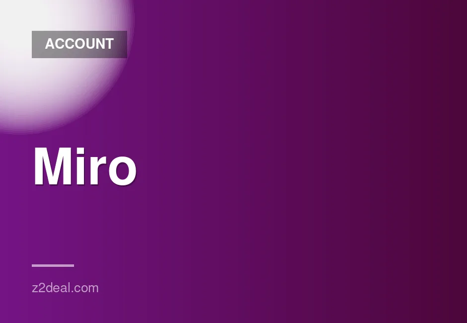 Miro 1 Month Starter Subscription - Private Account with Fast Delivery