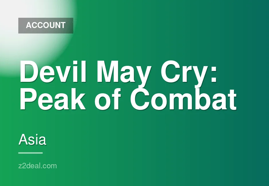 Devil May Cry: Peak of Combat Asia 472 Maxed Account with 15 EX and 11 Summon Tickets