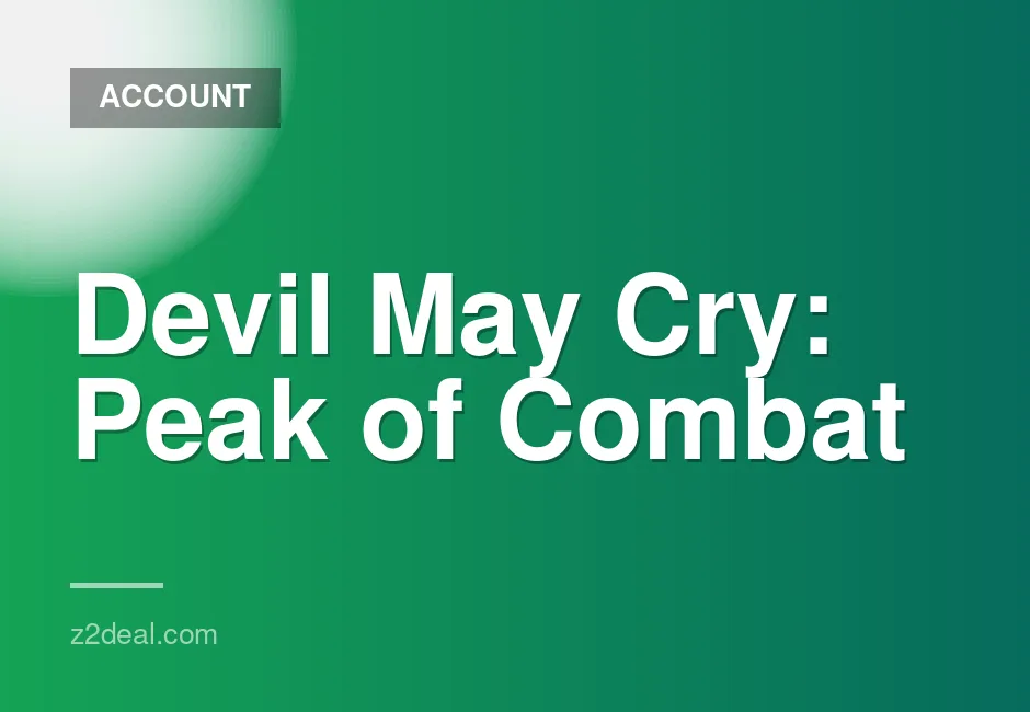 Devil May Cry Peak of Combat account with Freezing Tempest EX, 6 Limited SS+, and resources