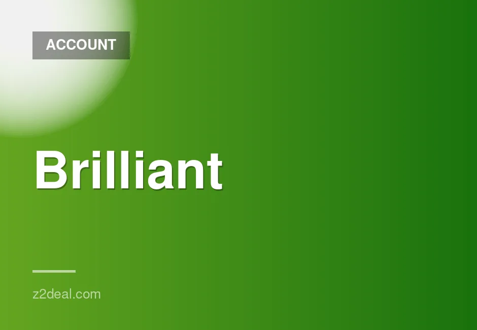 12-Month Global Premium Subscription for Brilliant Private Account
