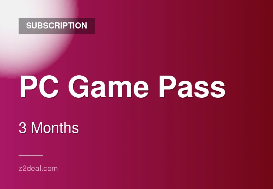 Instant PC Game Pass Subscription | 3 Months | Poland | Stackable | Trial Offer | Easy Checkout