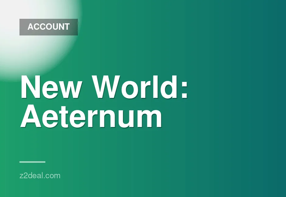 New World Steam Account with Full Access and Instant Delivery