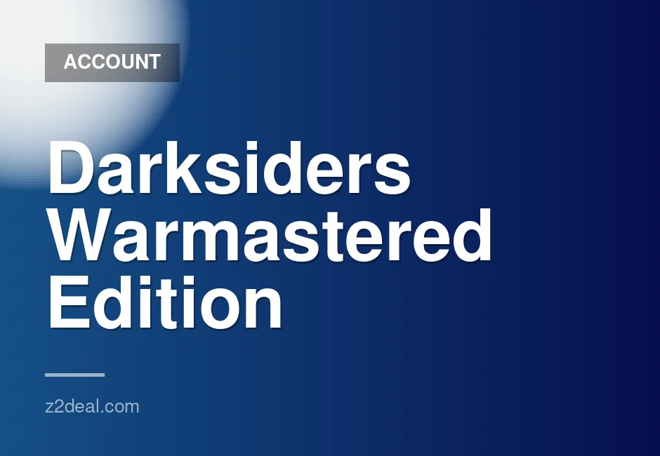 Darksiders Warmastered Edition Steam Account with Offline Mode and Gift Included