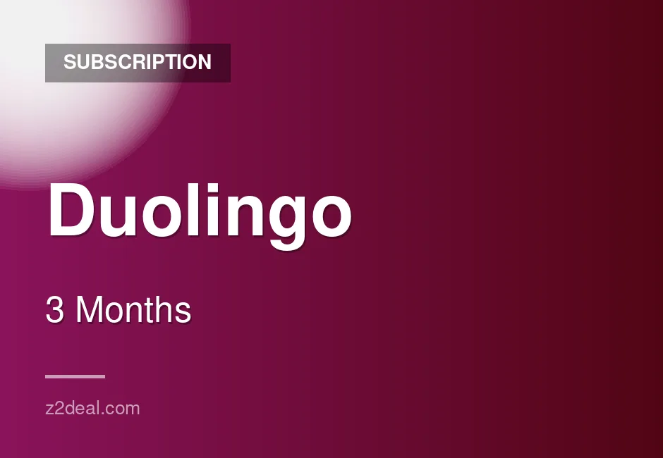 Premium Duolingo Subscription | 3 Months | Family Plan | Hassle-Free