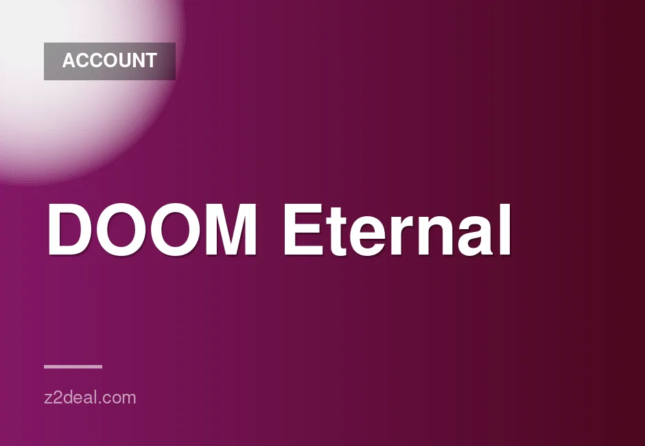 Doom Eternal Steam Account with Instant Delivery and Free Game Choice