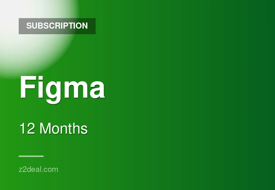 Trusted Figma Subscription | 12 Months | Fast Activation | Instant Delivery | Private Account | Careful Handling