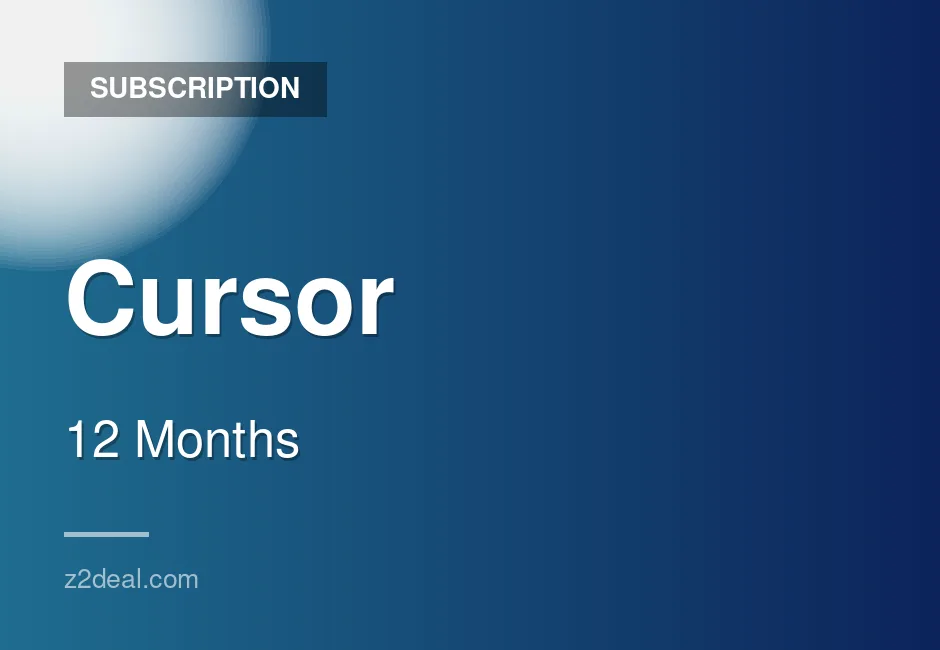 Trusted Cursor Subscription | 12 Months | Full Premium Access | Careful Handling